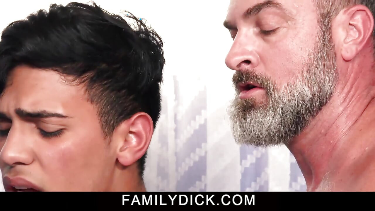 Latin boy serves his ass up to Stepdaddy as a hearty breakfast