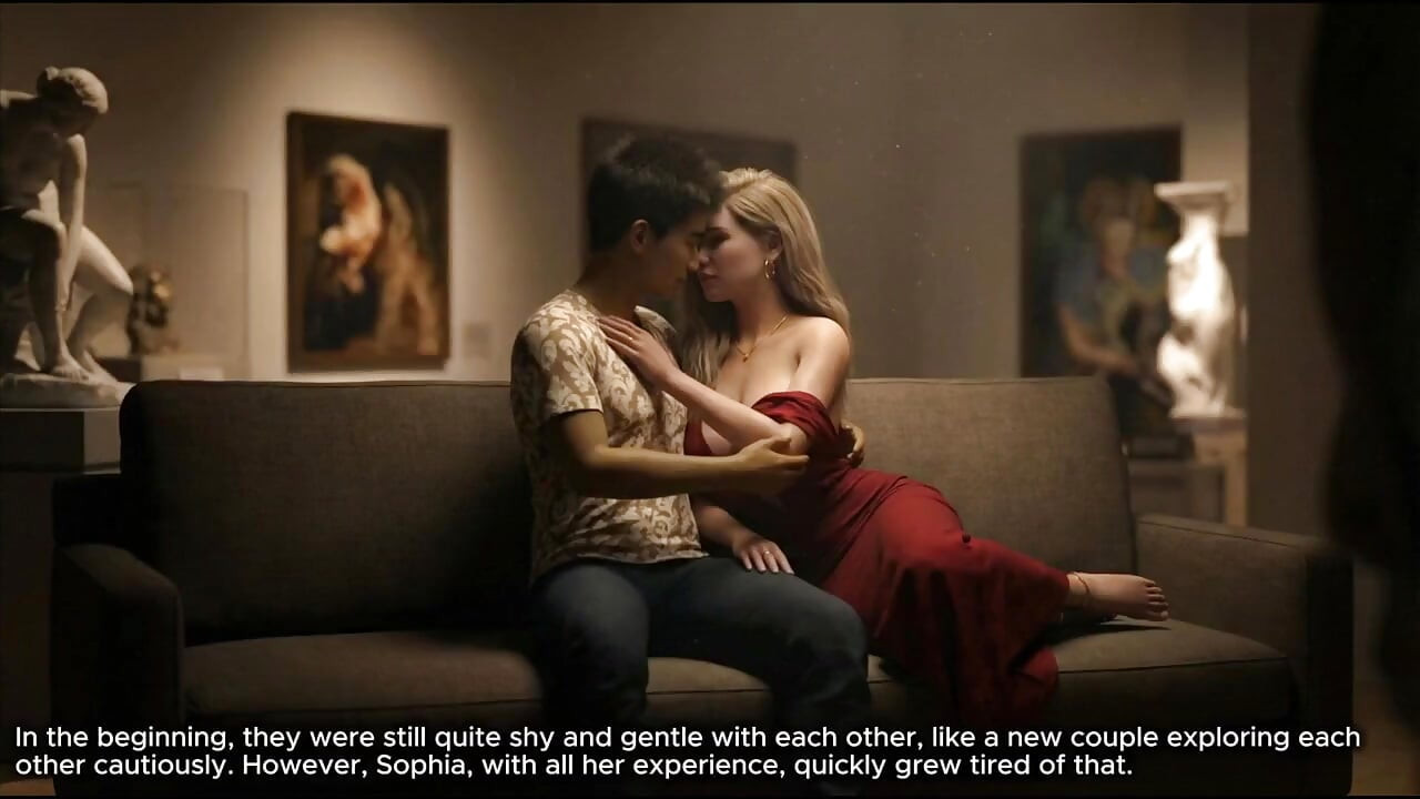La adicción secreta del milf Awam Sophia: Sophia y el joven semental Haru
