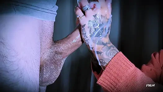 I My Neighbor with a Massage! He Fixed My Sink! Wow! Multiple Happy Endings