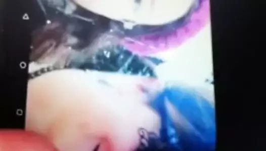 Çift cumtribute bukkake