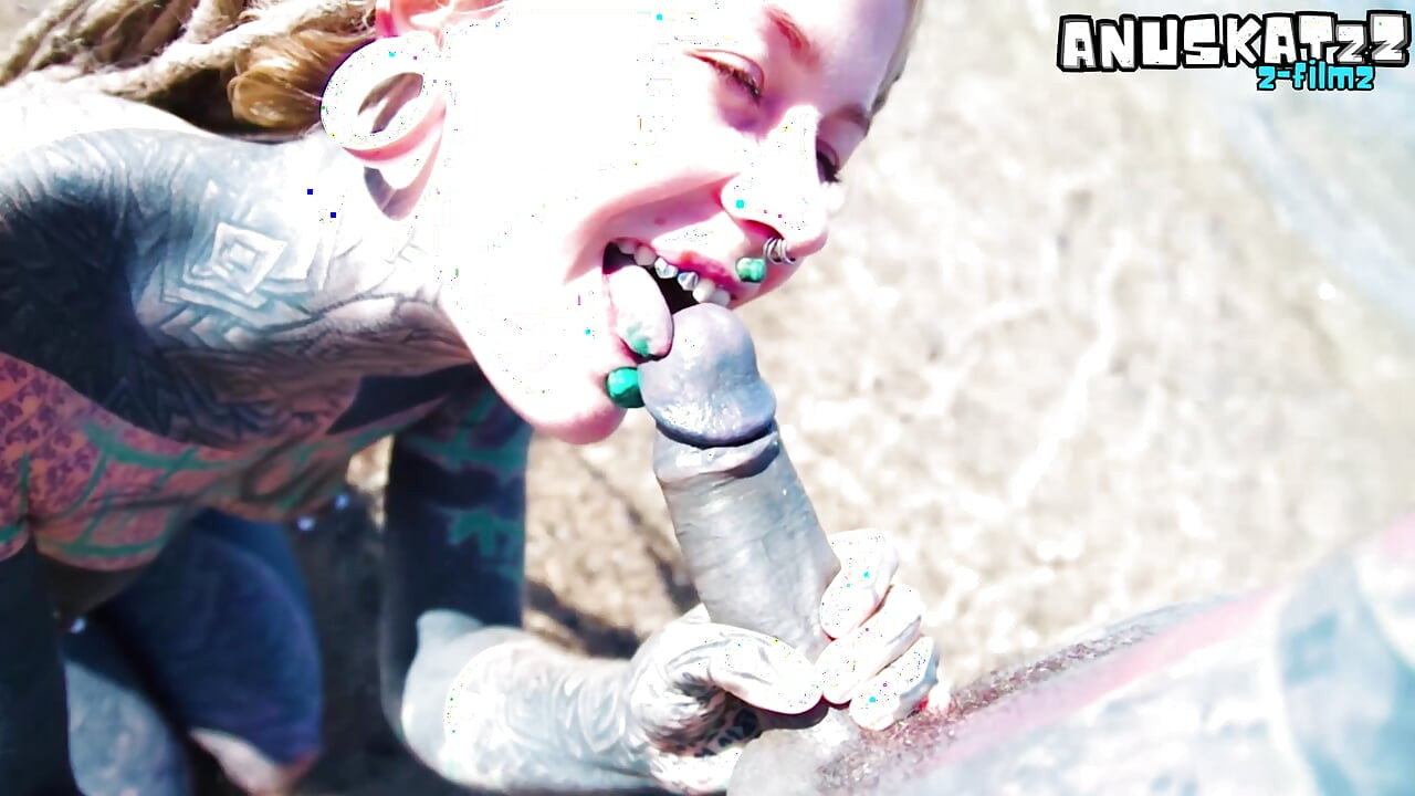 Outdoor Beach POV Head – She Drops to Her Knees in the Sand