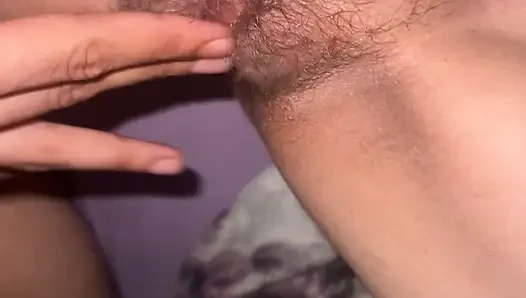 Gerçek çift gece geç saatlerde karşılıklı boşalma seansı