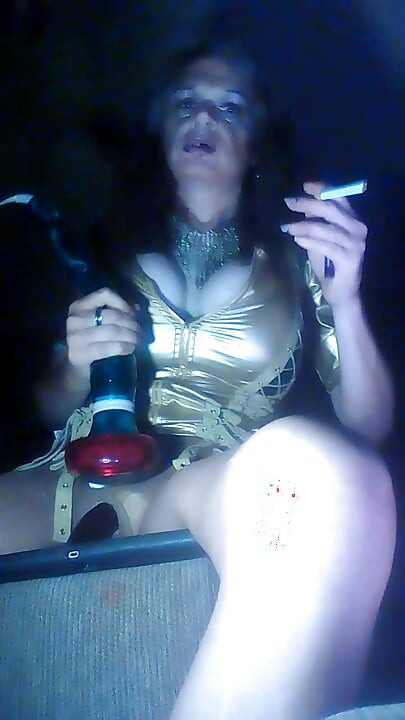 Vestido dourado