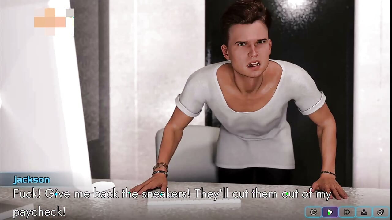 How to fix the future #1 - Jackson and Ellie took a shower together and played with each other untill they cum