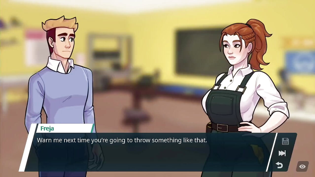 Perfect body beauty ties man and rubs his big cock - academy 34 gameplay