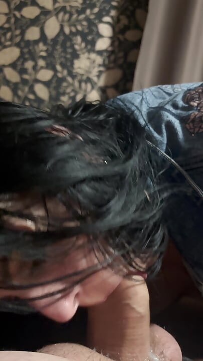 Denim Deepthroat, Gagging and Spit Play. Double Cum Swallow