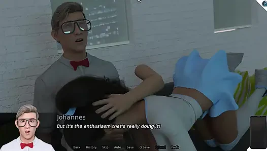 Sexbot Recalibrated 4 Having Amazing Movie Night with Bailey.