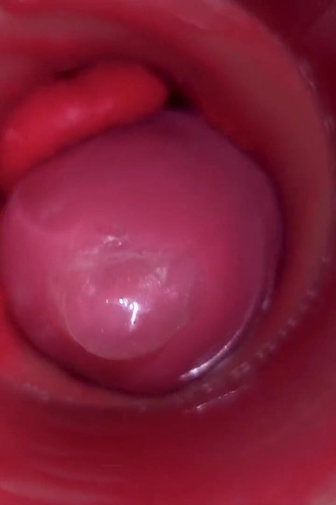 Dentro De Una Cámara Camgirl Cervix En Primer Plano En Vagina Con Gran Polla