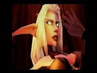 World of Warcraft- elf de fantasyporn