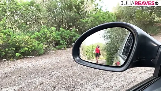 Even while driving, my friend cock is addicted