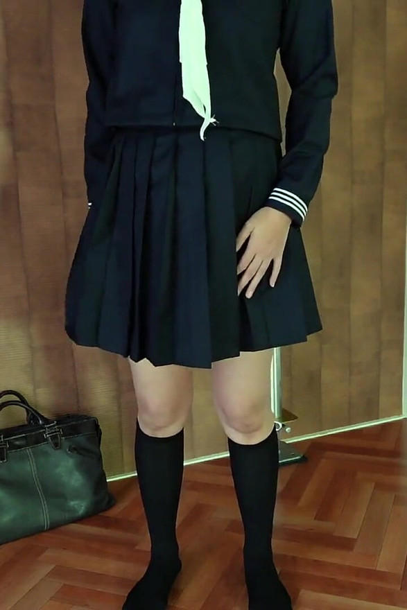 My Stepsister Goes to College Wearing a Chastity Belt with a Vibrator