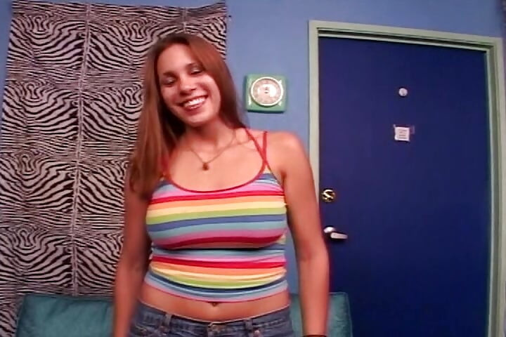 Very Hot Slut with Nice Tits Fucks Hardly on the Sofa