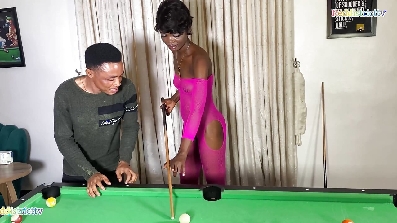 Snooker Day vs 여친의 에너지... 그리고 그래, 그녀는 이겼어