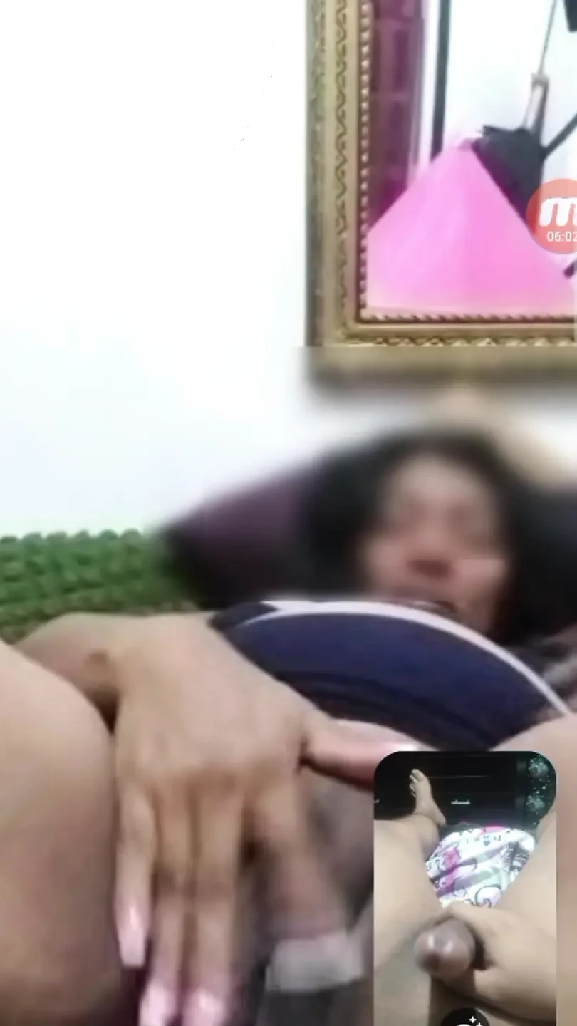 Video call with my 50-year-old mother-in-law's hot
