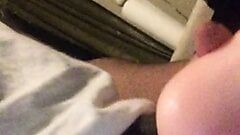 Fucking my sex toy with my big black dick