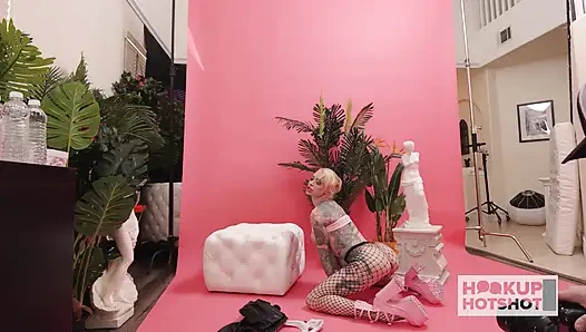 Sasha Beart Teases With Sexy Outfits Before Her Hot Shoot! BTS