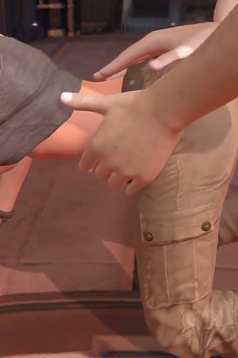 Η Lara Croft παίρνει ένα τεράστιο πούτσο στον κώλο: παρωδία του Tomb Raider