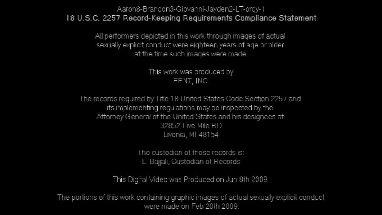 Aaron and Brandon, Giovanni, Jayden and Lt