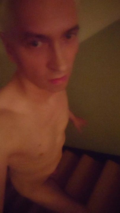 naked in the stairwell
