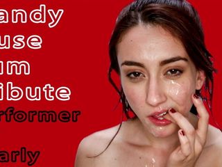 Трибьют спермы для Mandy Muse - порнозвезда (сперма на видео - видео)