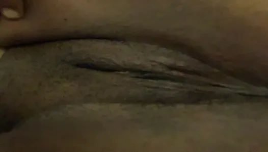 Shaved BIG CLIT pussy
