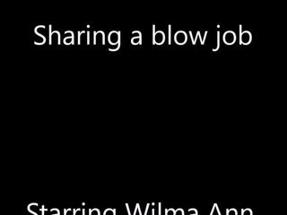 Sharing a blowjob