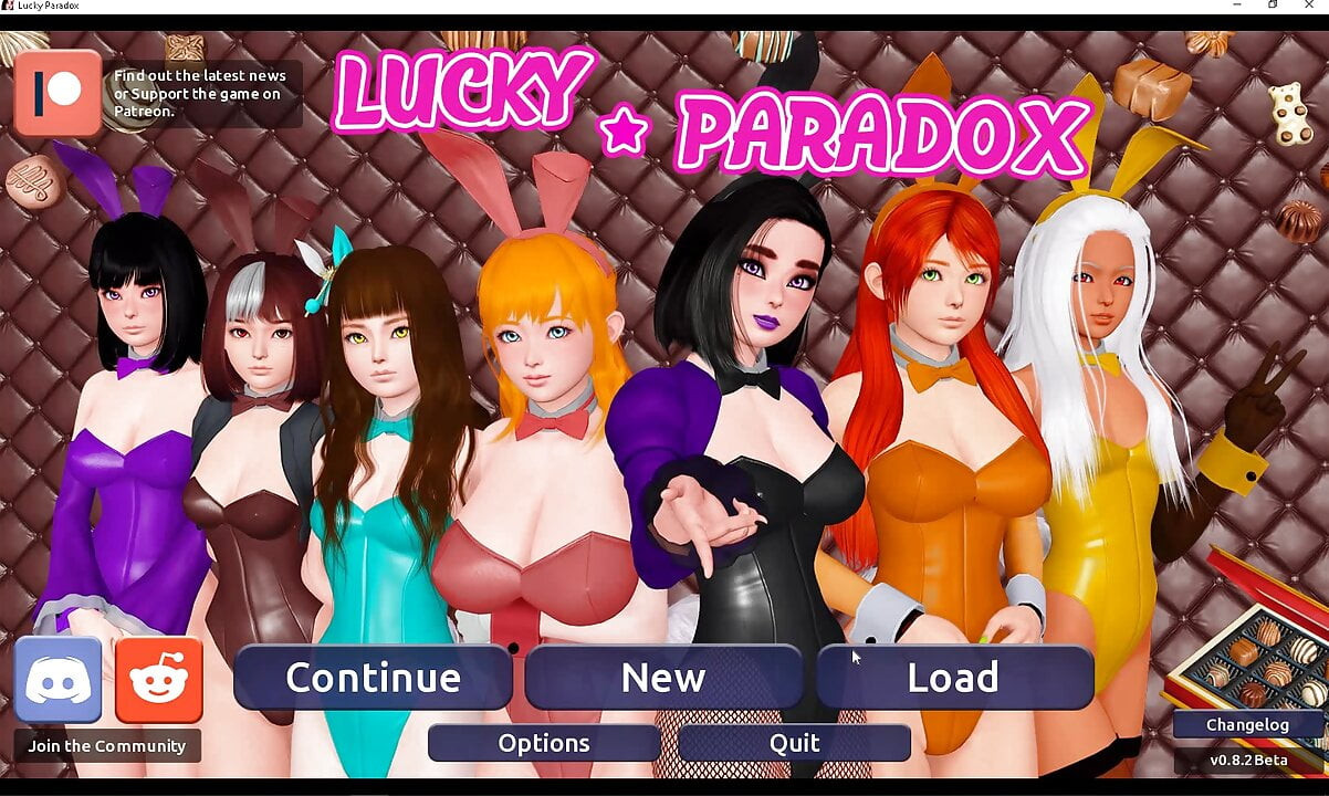 Lucky Paradox - spreizte ihren dicken Arsch