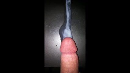 Cumshot closeup