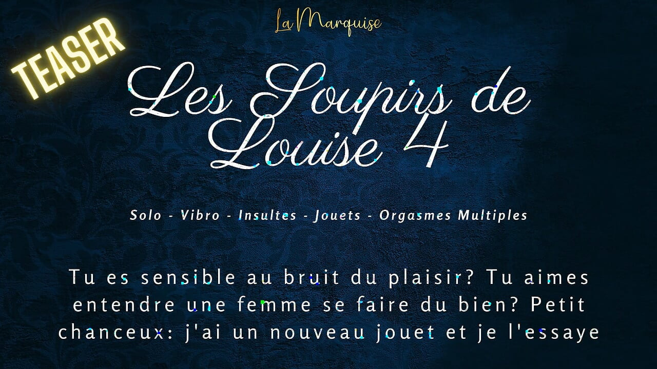 French Audio Porn | Teaser | I'm talking to you dirty while masturbating