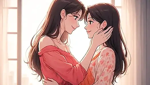 Yapay zeka tarafından oluşturulan öpüşme çizgi film içeriği, 18 yaşındaki anime kızın sansürsüz videosu, kiidzy animates tarafından yakın çekimde 3 boyutlu porno çizgi film