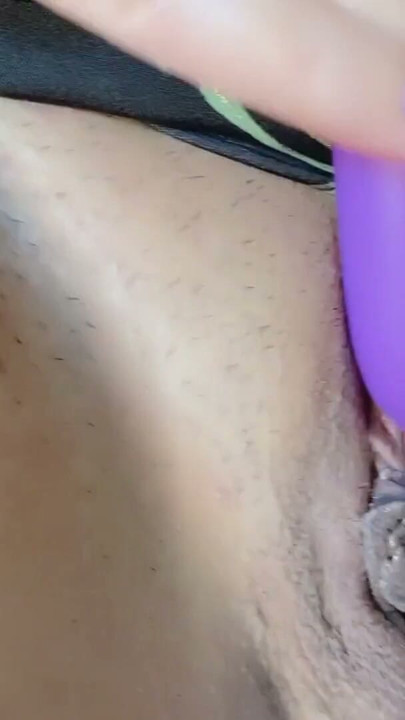 Beautiful Indian girl in purple 💜.. enjoying hard orgasm by rubbing pussy and dildo fuck | Clip 1