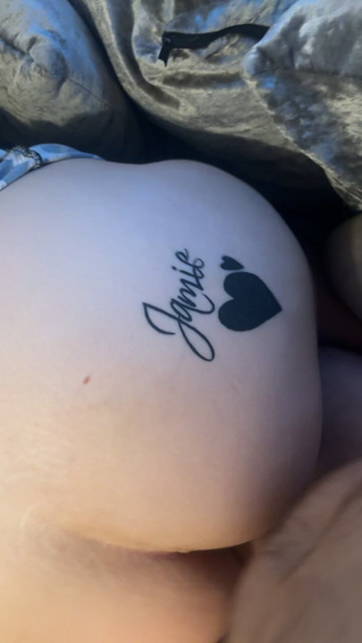 Bent over the sofa on demand