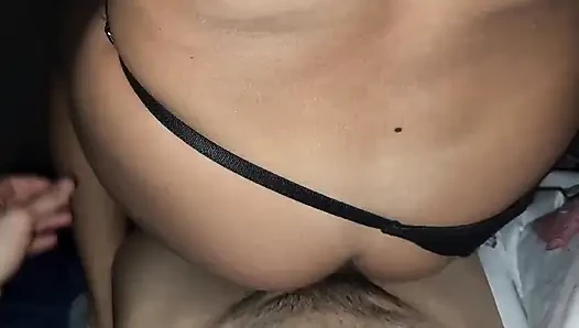 My stepsister came to stay at my house and I ended up fucking her