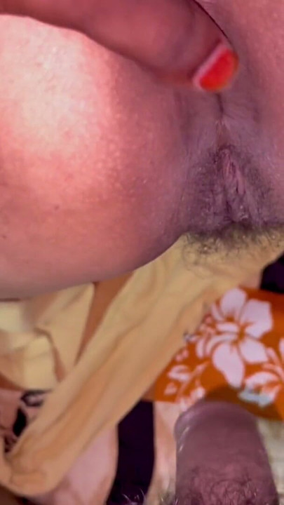 Cumming on my pussy, close up creampie ass | Clip 1