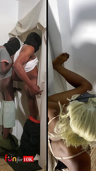 2 Bro Came Over for a Gloryhole Fuck