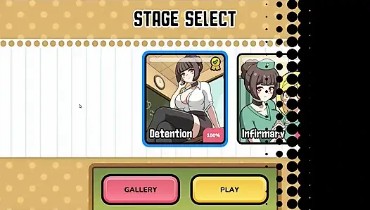 Хентай игра - проблемная студентка - учитель трахает студентов в 2 Lvl