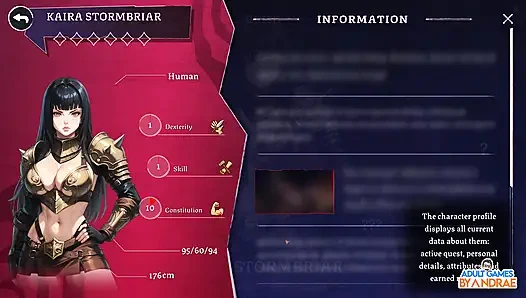 EP1: симулятор секс-гильдии, геймплей