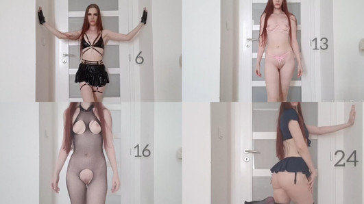 Lingerie try on, outfits to fuck in