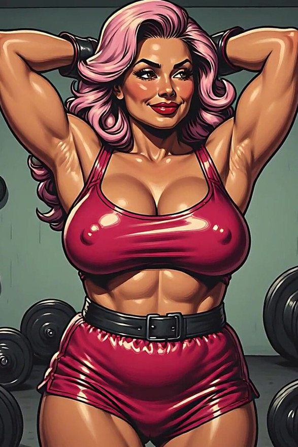 Non-nude Fit Babes Art