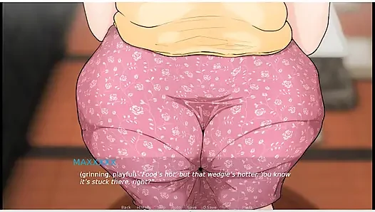 Gameplay disodok pantat nenek, handjob, titjob dan blowjob