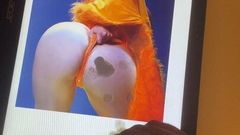 Miley cyrus cumtribute 01