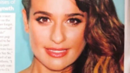 Lea michele cum haraç mmbk hayır. 2