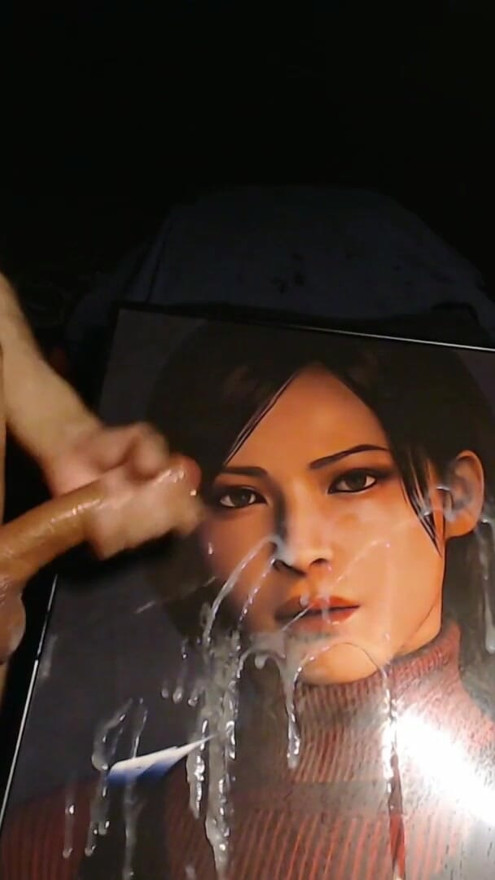Ejaculação tributo Ada Wong (personagem do jogo fron Resident Evil 4- refil) | Clipe 1