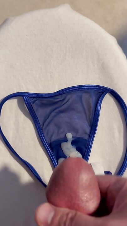 Cum on Wife’s Panties 21