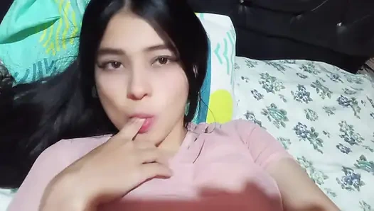 Sex with a Horny Girl After Returning Home