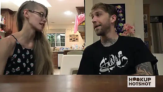 Крошечная блондинка Kyaa обожает, когда ее трахает Bryan Gozzling