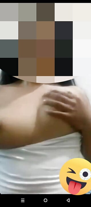 Wow the next door's wife sent a video showing off her big plump milk,