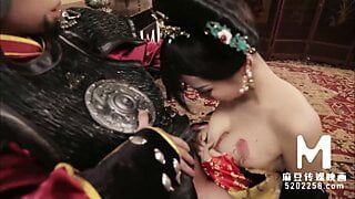 Trailer-Royal Concubine bevolen om geweldige General-Chen Ke Xin-MD-0045-beste originele Aziatische pornovideo tevreden te stellen