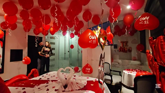 I went to a motel with my neighbor's wife for Valentine's Day