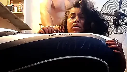Latina milf mercilessly anal fucked
